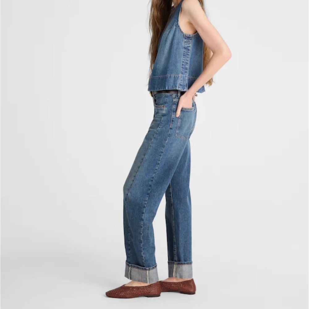 Madewell Pieced Barrel Jeans - Picture 4 of 4